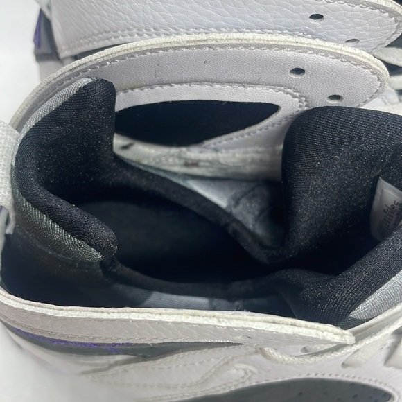 Men’s Air Jordan 7 Retro White/Gray/Purple CU9307-100 USED Size 9.5 without box - Picture 9 of 11